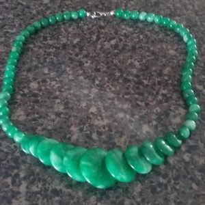 Green Jade necklace ♥